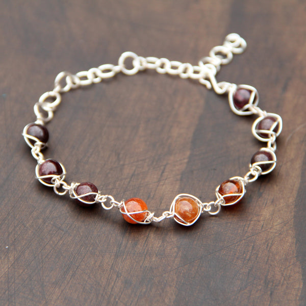 Garnet Bracelet