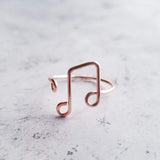 Music Ring - Treble Clef