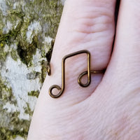 Music Ring - Treble Clef
