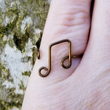 Music Ring - Treble Clef