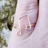 Music Ring - Treble Clef
