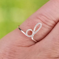 Initial d Ring - Lowercase