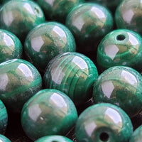Malachite Cosmic Spiral Ring