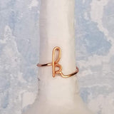 Initial k Ring - lowercase