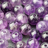 Amethyst Cosmic Spiral Ring